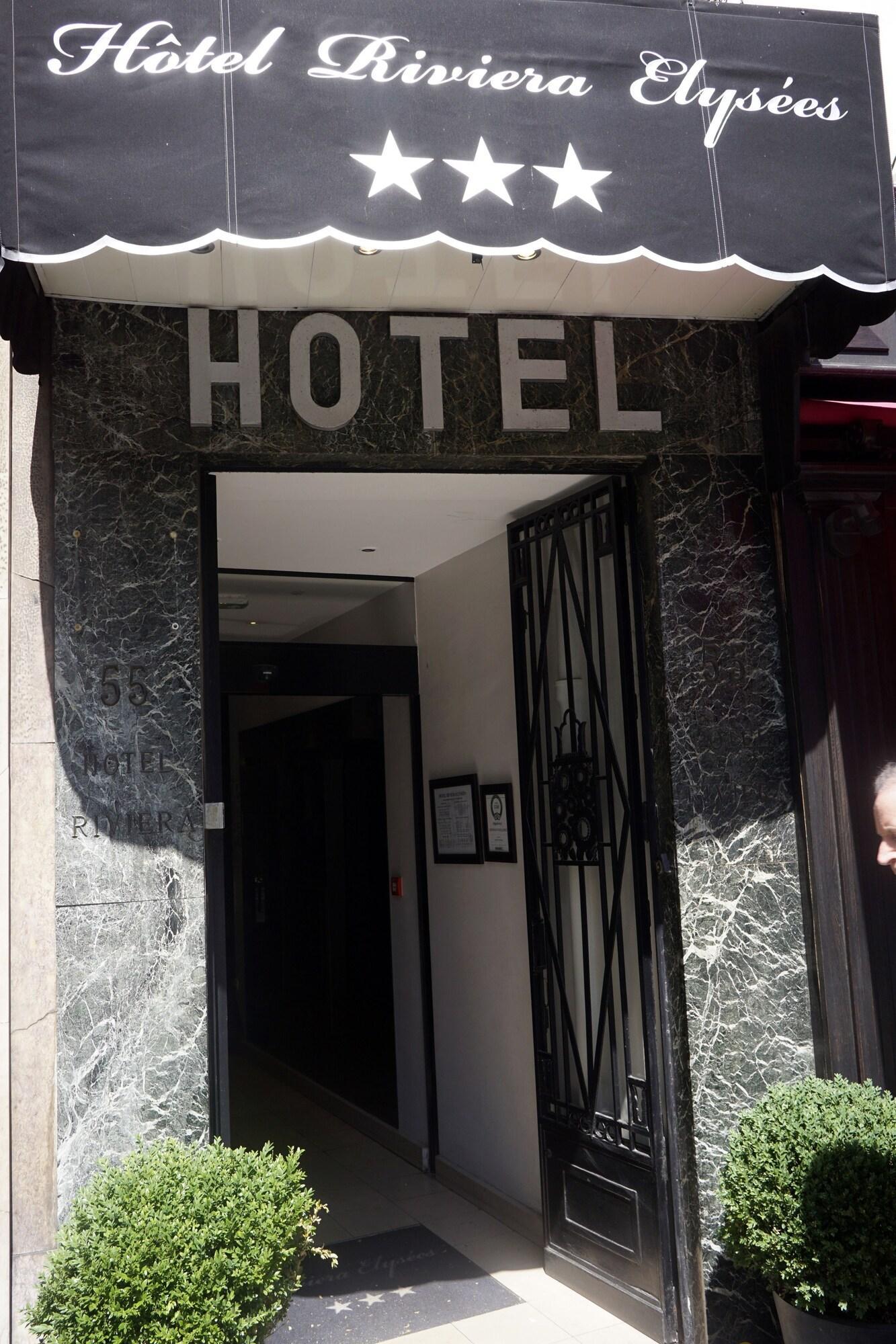 Hotel Riviera Elysees Paris Bagian luar foto