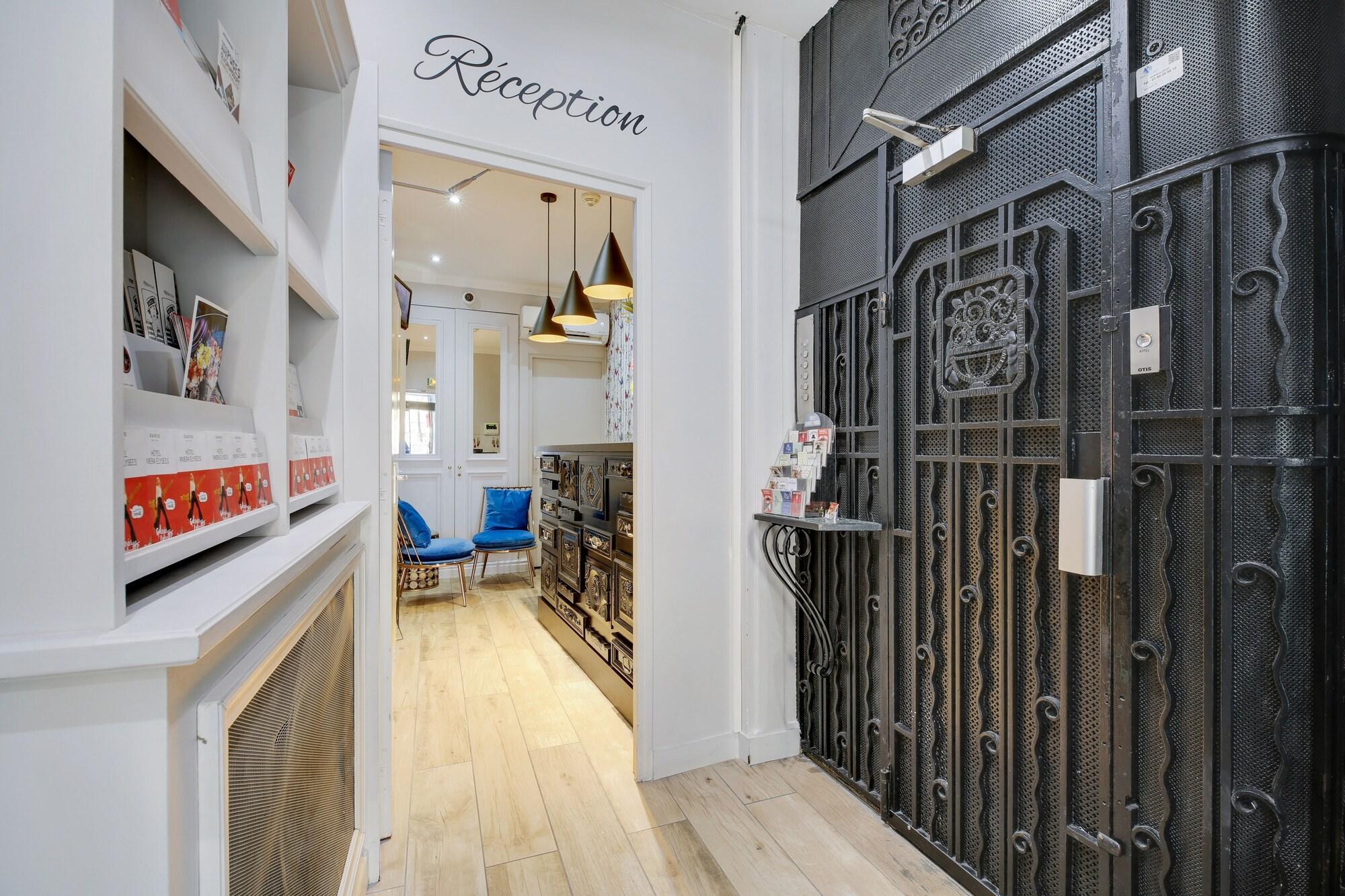 Hotel Riviera Elysees Paris Bagian luar foto