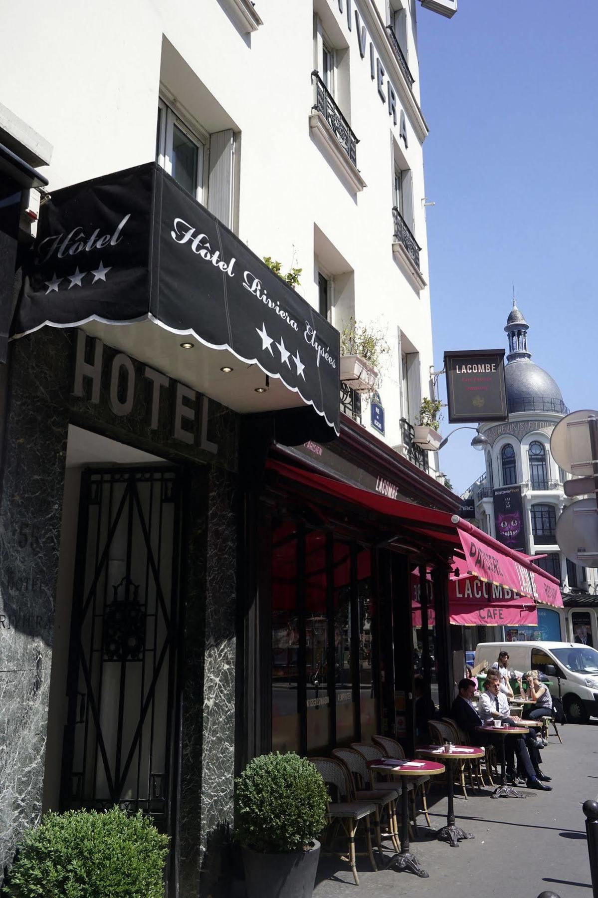Hotel Riviera Elysees Paris Bagian luar foto